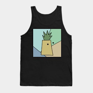 Abstract Pineapple Tank Top